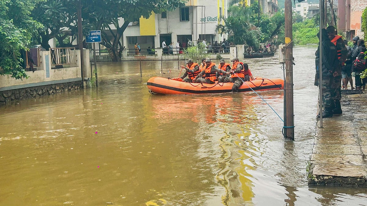 | Photo: PTI : Rains